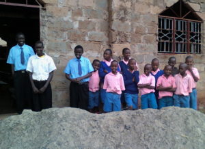 Makutano orphans by church