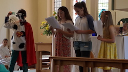 Children at St Mary's Church