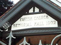 Woodford Memorial Hall History